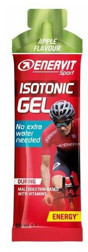 ENERVIT Isotonic Gel, 60 ml, jablko Energetický gél