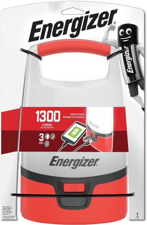 Energizer USB Camping Lahtern 1300 lm LED svítilna