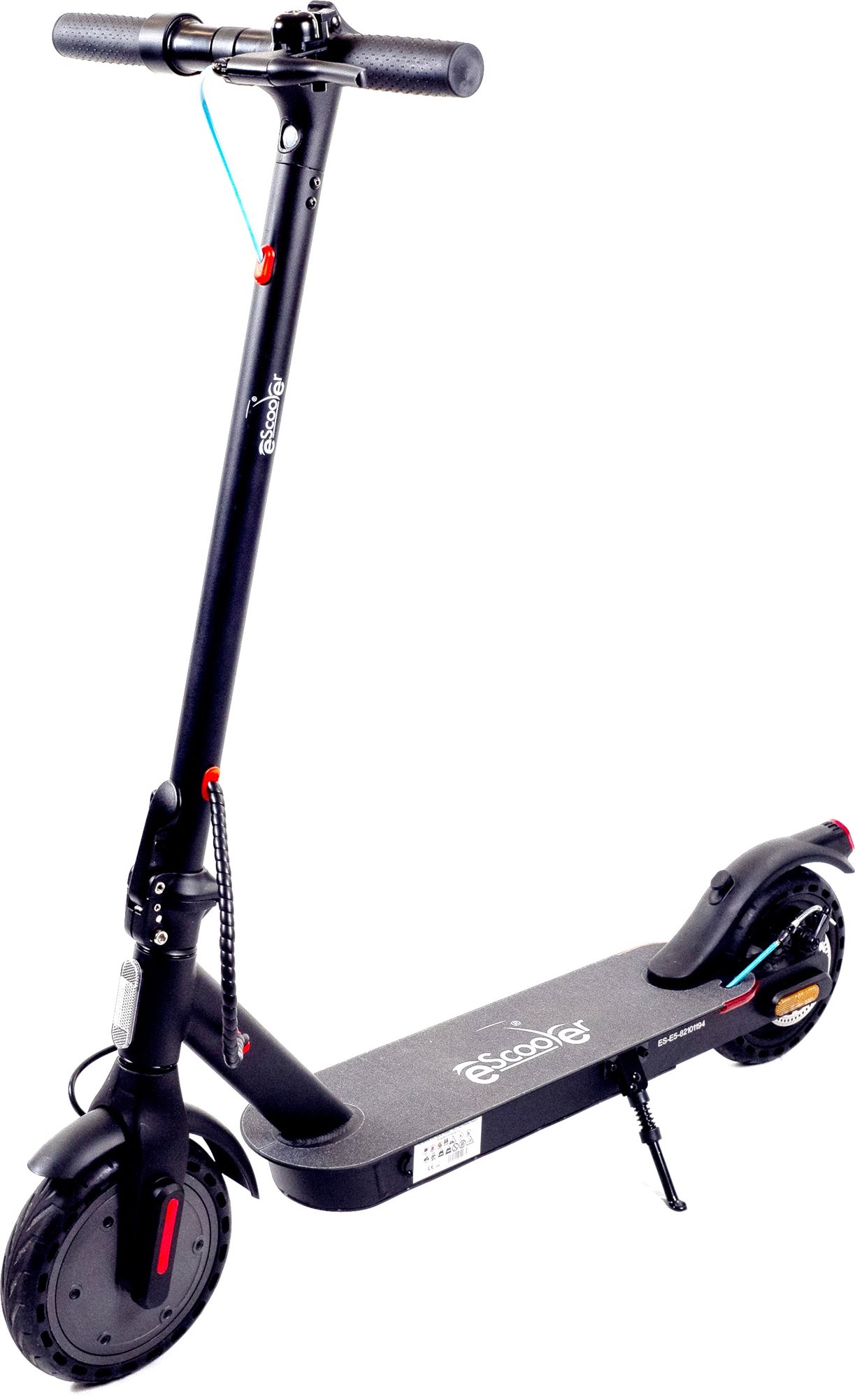 eScooter E5 fekete Elektromos roller