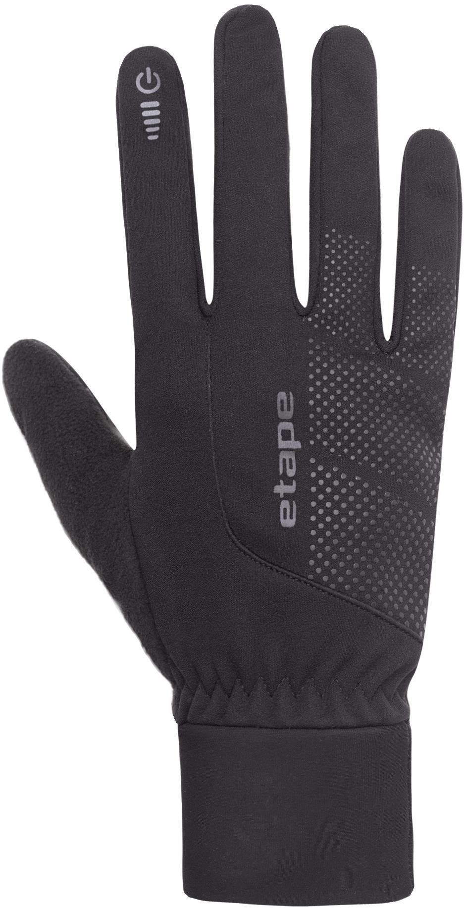 Etape Skin WS+ Black veľ. XL Rukavice na bežky