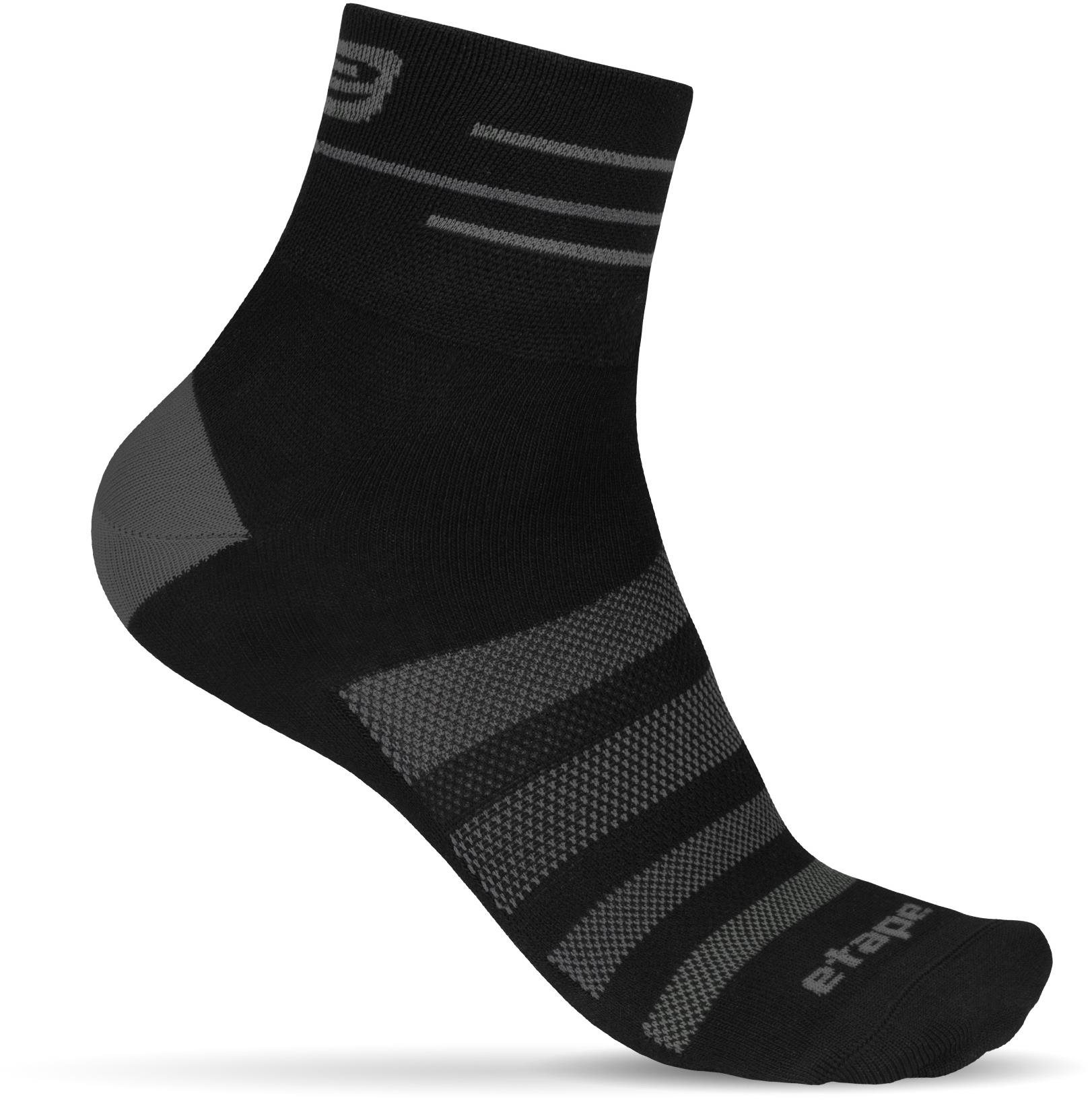 Etape Sox Čierna / Antracit 44 – 47 Ponožky