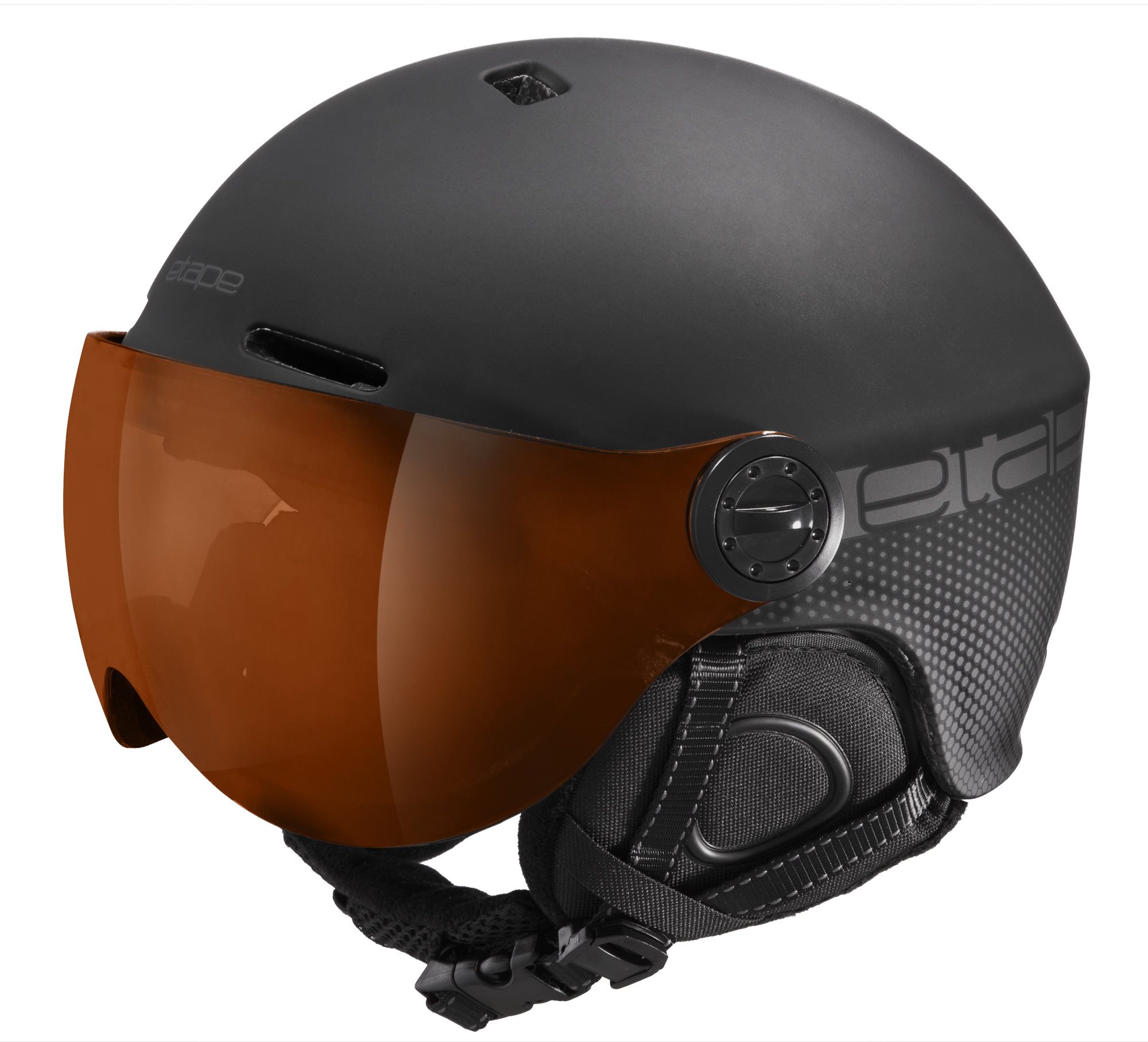 Etape Phoenix Pro Čierna Mat ST, veľ. 53 – 55 cm Lyžiarska prilba