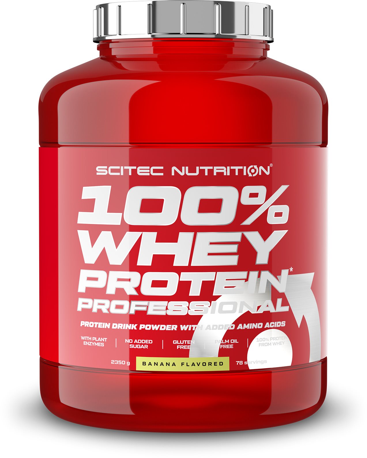 Scitec Nutrition 100% WP Professional 2350 g banana Protein