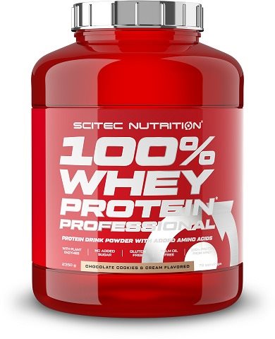 Scitec Nutrition 100% WP Professional 2350 g chocolate cookies...