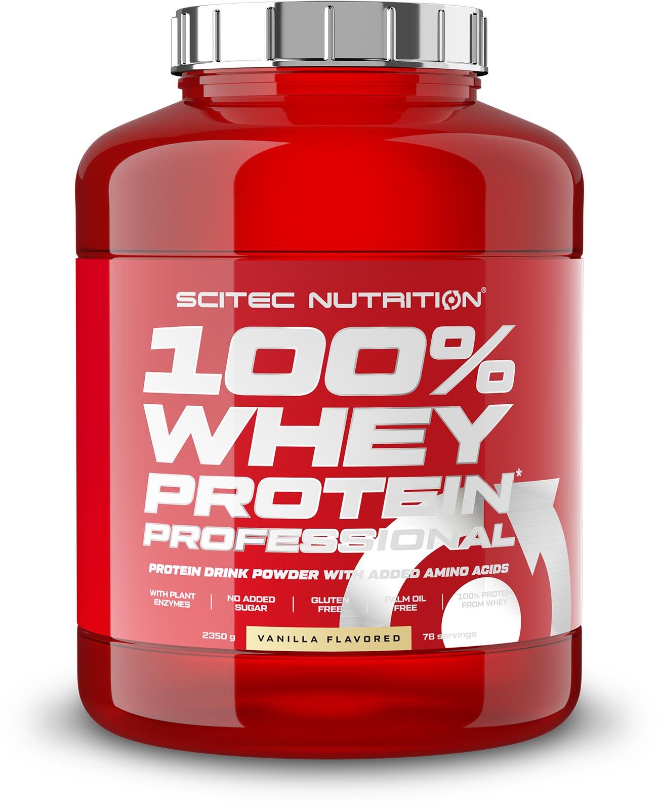 Scitec Nutrition 100% WP Professional 2350 g vanilla Protein