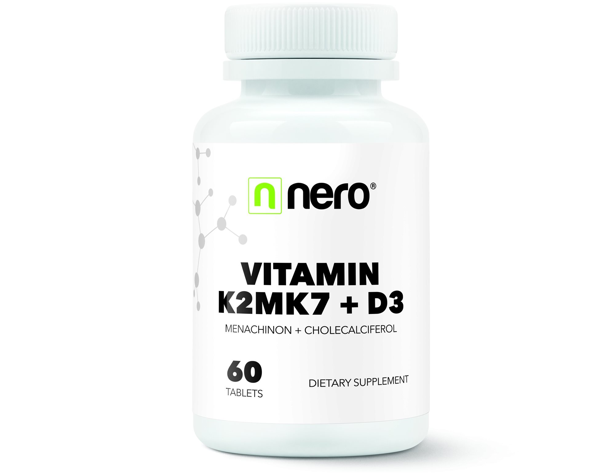 NERO Vitamin K2+D3 60 tbl Vitamín D