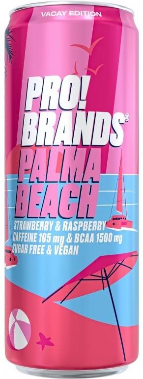 ProBrands BCAA Drink 330 ml jahoda - malina  (Palma Beach)...