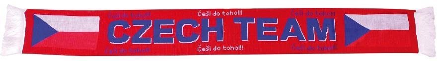 Šál pletený ČR 3 Šál