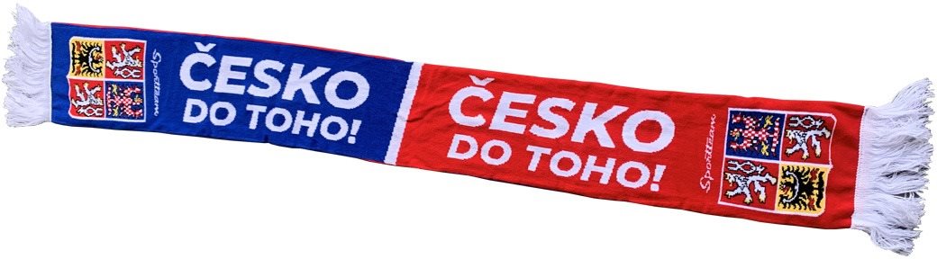 SPORTTEAM pletená ČR 8 Šál