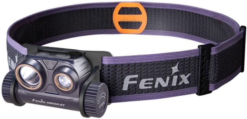 Fenix HM65R-DT - sötétlila Fejlámpa