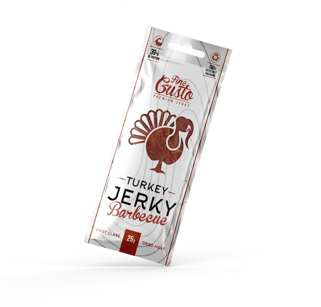 Fine Gusto morčacie BBQ 25 g Sušené mäso