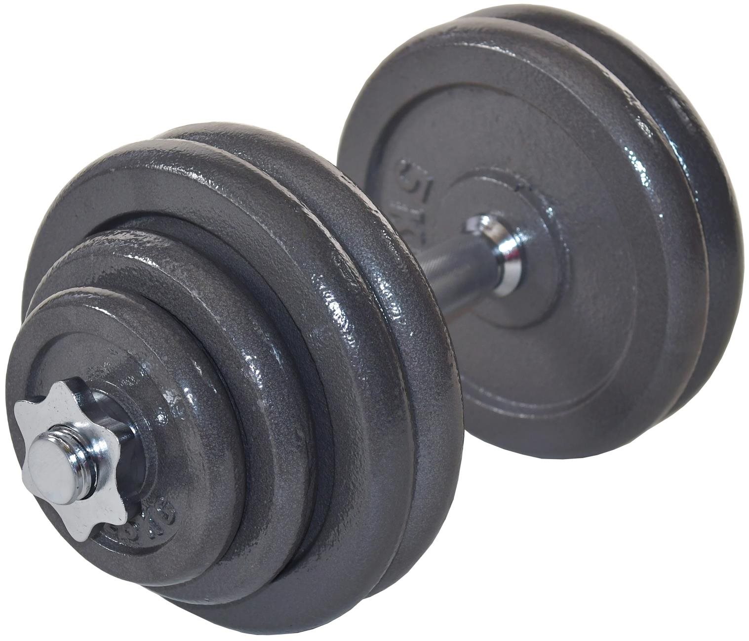 FitnessLine Jednoruční nakládací činka - 30 kg Činka