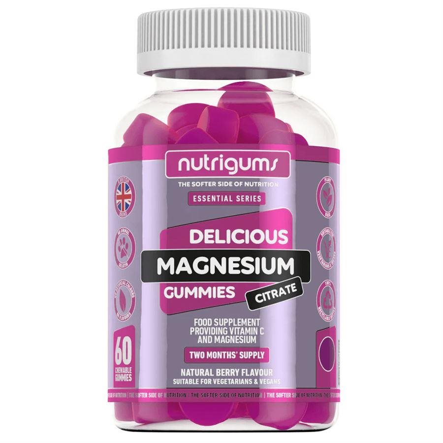 NutriGums Magnesium Citrate 60 gummies Hořčík
