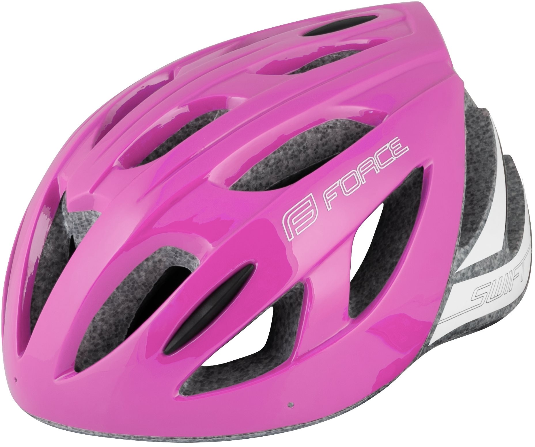 Force Swift, ružová XS-S Prilba na bicykel