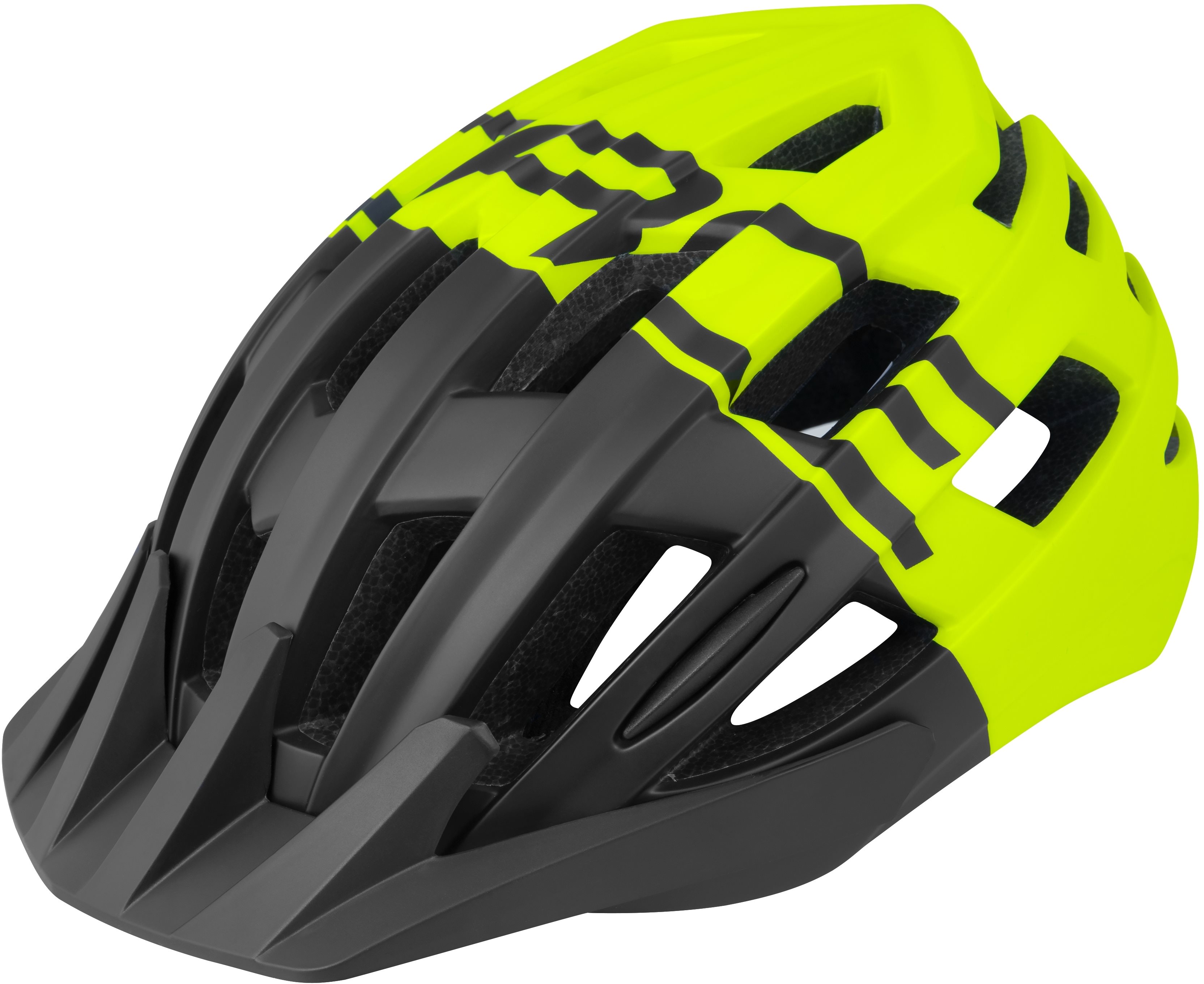 Force CORELLA MTB, čierno-fluo S –M, 54 cm – 58 cm Prilba na bicykel
