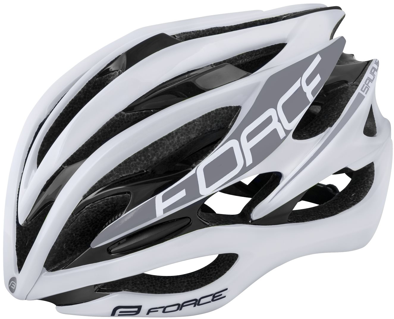 Force SAURUS, biela S – M, 54 cm – 58 cm Prilba na bicykel