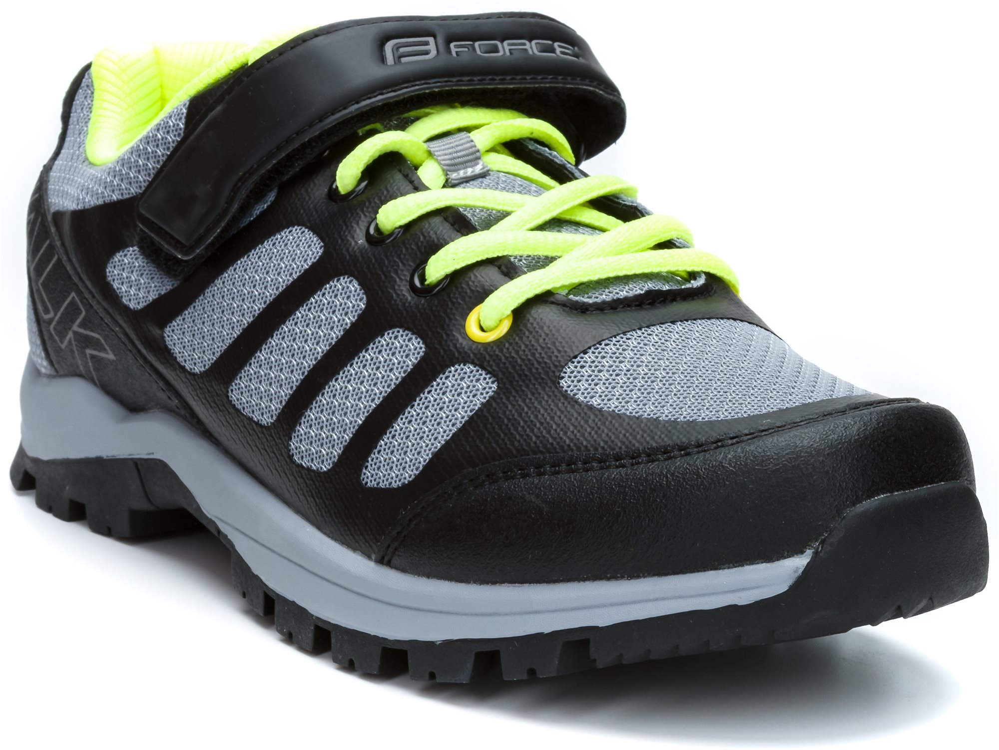 Force Walk, Černé/Šedé/Fluo 39 Cyklistické tretry