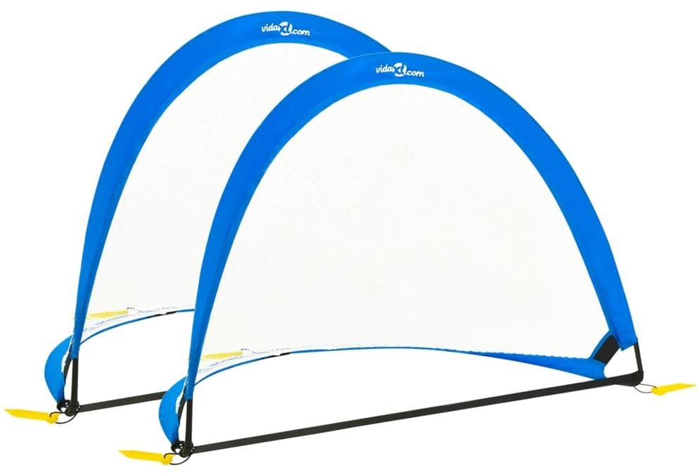 Shumee Detské futbalové bránky 2 ks úložný vak 119 × 82 × 84,5 cm...