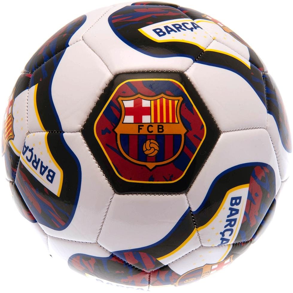 Ouky FC Barcelona, bielo-čierna, 26 panelov, veľkosť 5 Futbalová...