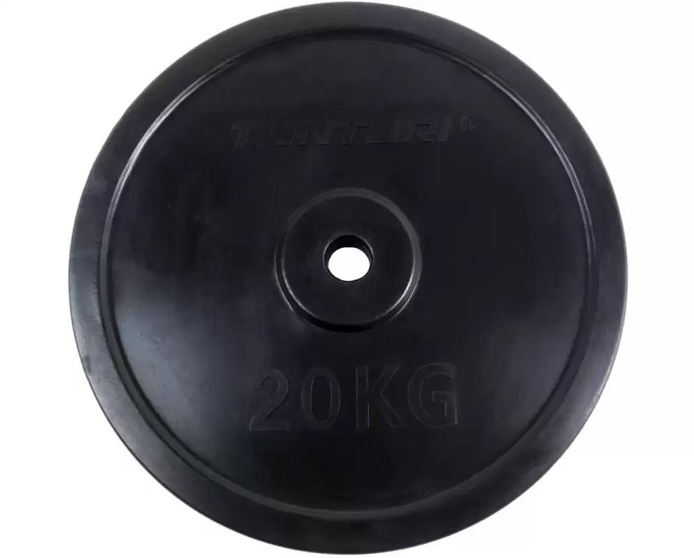 Kotouč pogumovaný TUNTURI 20 / 30 mm Závaží na činky