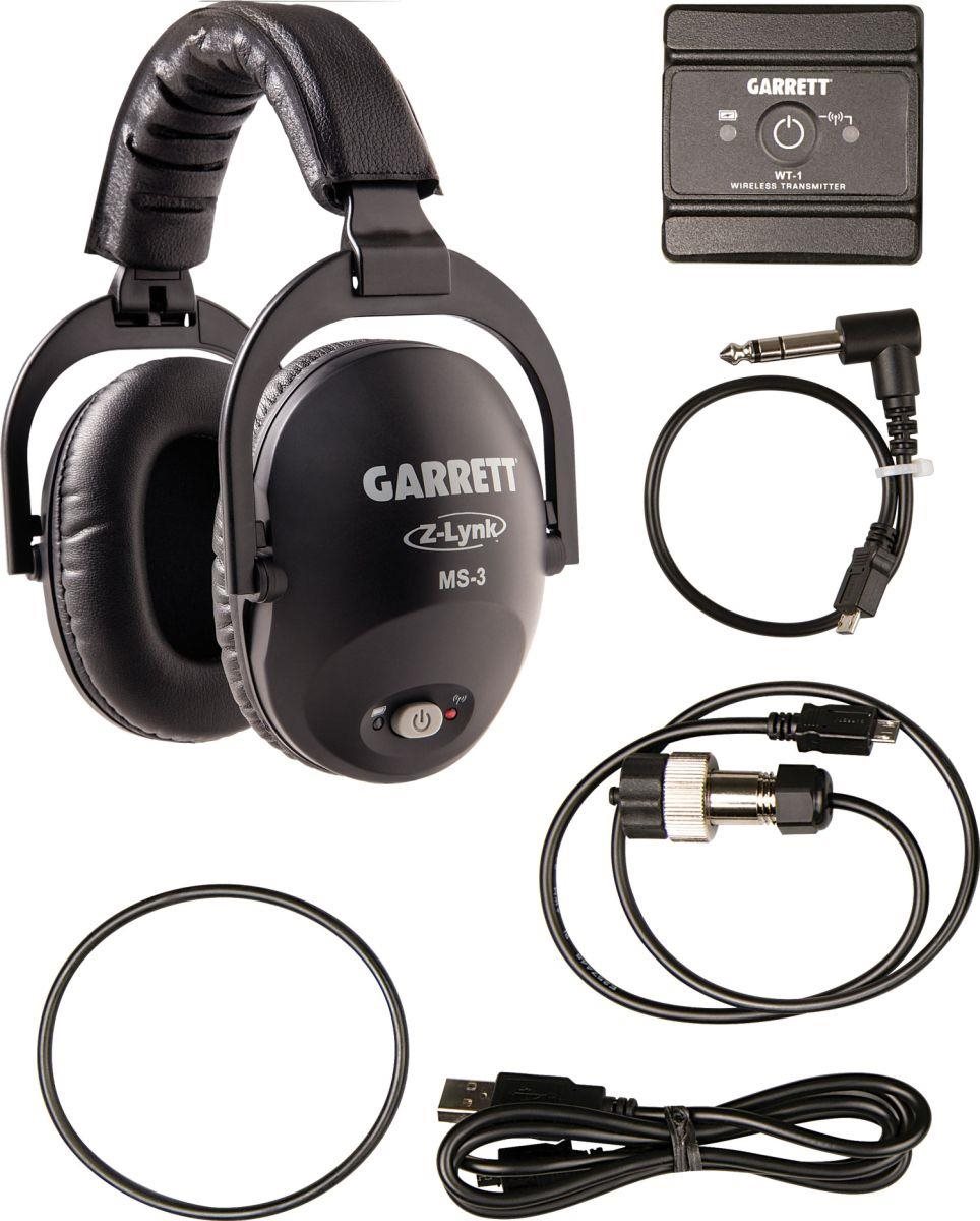 Garrett MS-3 Z-Lynk Sada Sluchátka pro detektor kovů