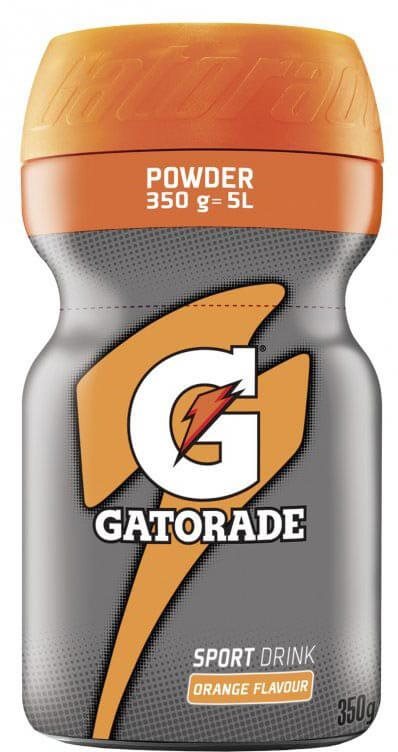 Gatorade powder Orange 350g Iontový nápoj