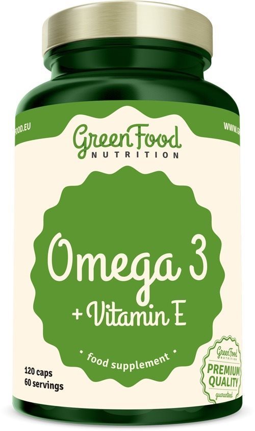 GreenFood Nutrition Omega 3, 120 kapsúl Omega-3