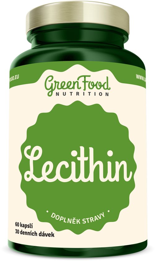 GreenFood Nutrition Lecitín kapsúl Doplnok stravy