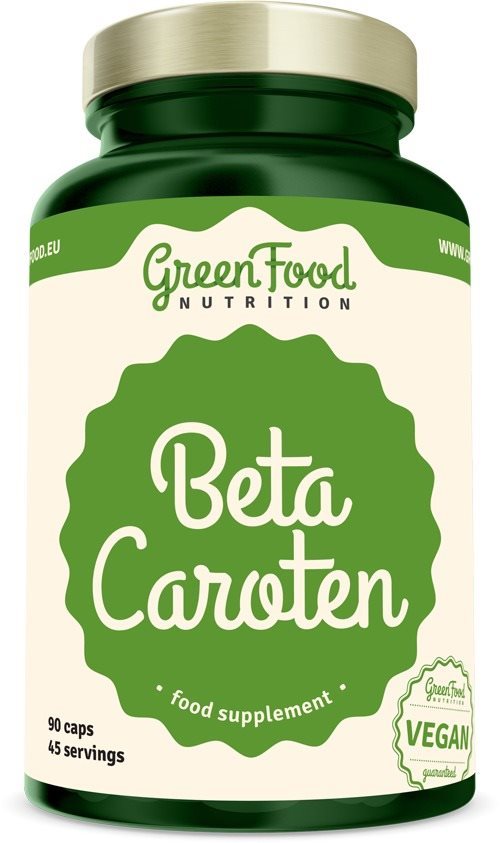 GreenFood Nutrition Beta Caroten 90 kapsúl Betakarotén