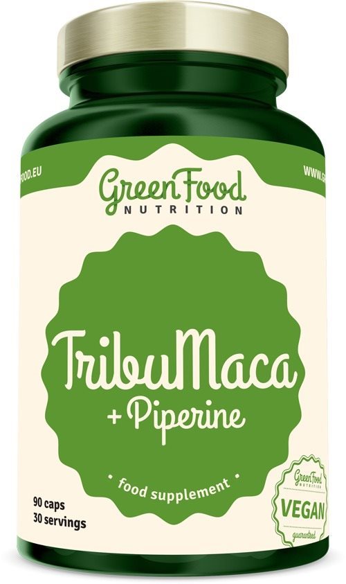 GreenFood Nutrition TribuMaca 90 kapsúl Maca