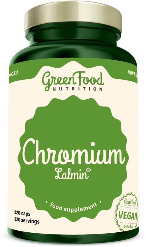 GreenFood Nutrition Chromium Lalmin® 120 kapsúl Chróm