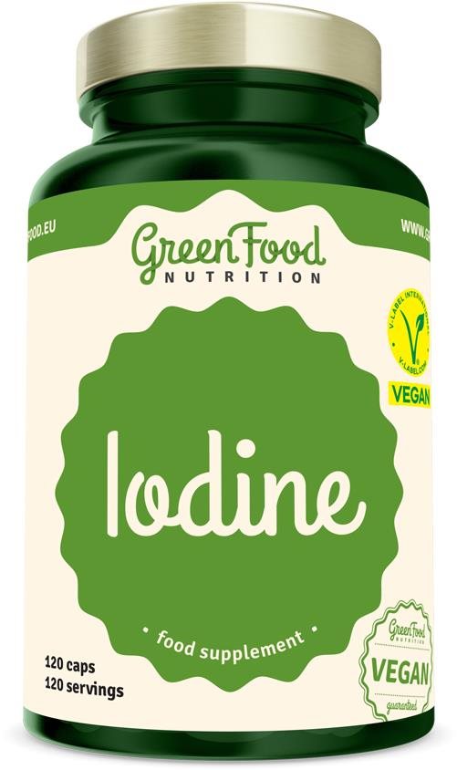 GreenFood Nutrition Iodine 120 kapsúl Jód