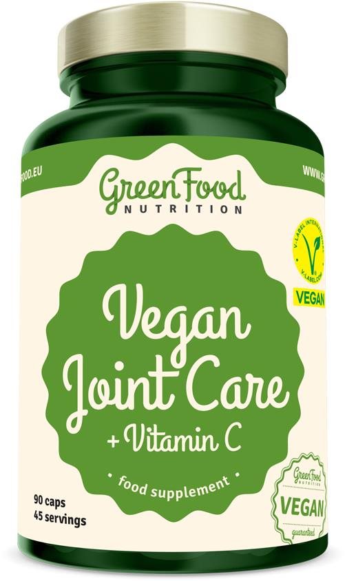 GreenFood Nutrition Vegan Joint Care + vitamín C 90 kapsúl Kĺbová...
