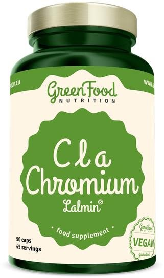 GreenFood Nutrition CLA Chromium Lalmin® 90 kapsúl Doplnok stravy