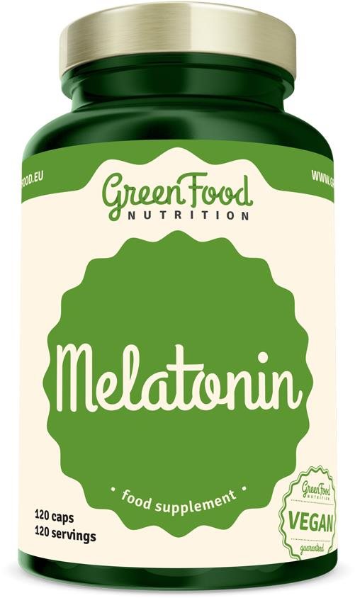 GreenFood Nutrition Melatonin 120 kapsúl Melatonín