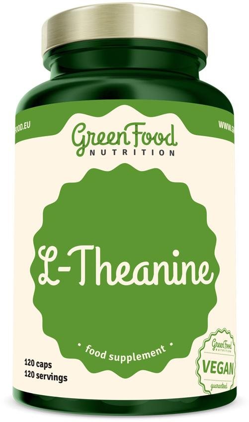 GreenFood Nutrition L-Theanine 120 cps Aminokyseliny