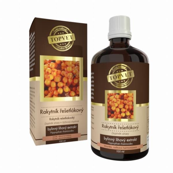 Rakytník – bylinný liehový extrakt 100 ml Doplnok stravy