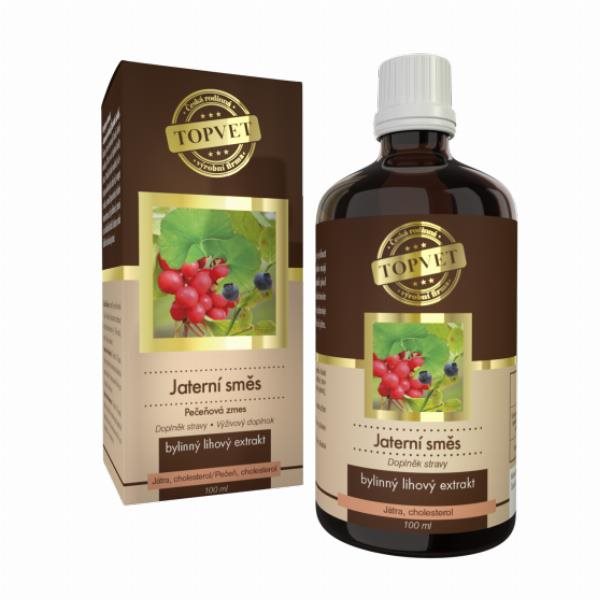 Pečeňová zmes (kvapky HEPAMIX) 100 ml Doplnok stravy