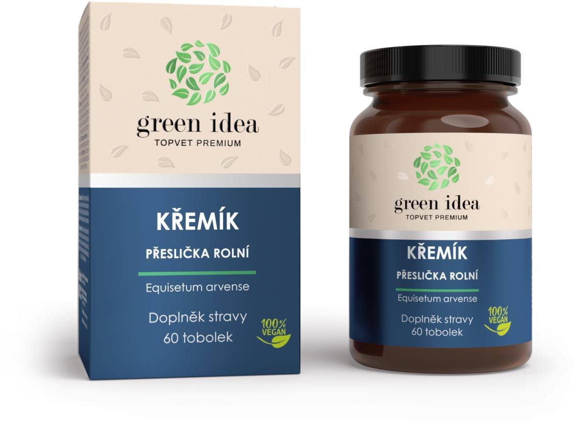 GREEN IDEA Kremík – Praslička roľná Doplnok stravy