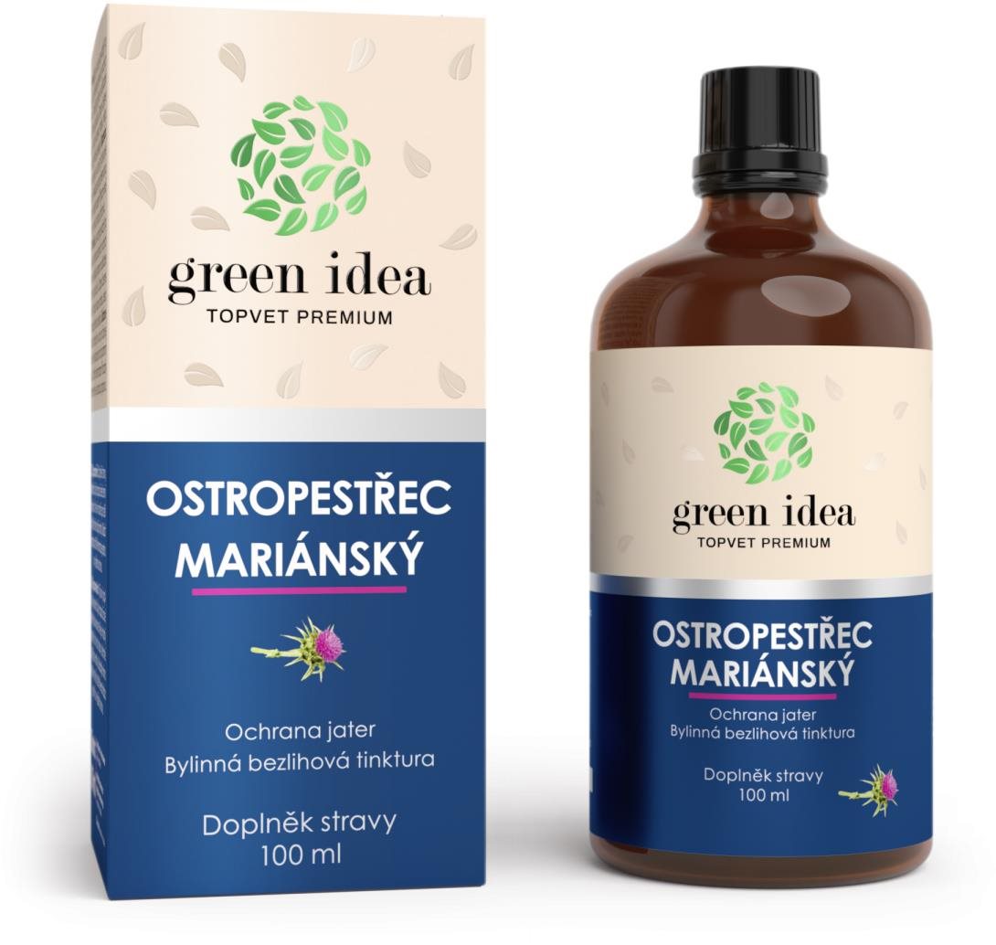 Ostropestřec - bezlihová tinktura Doplněk stravy