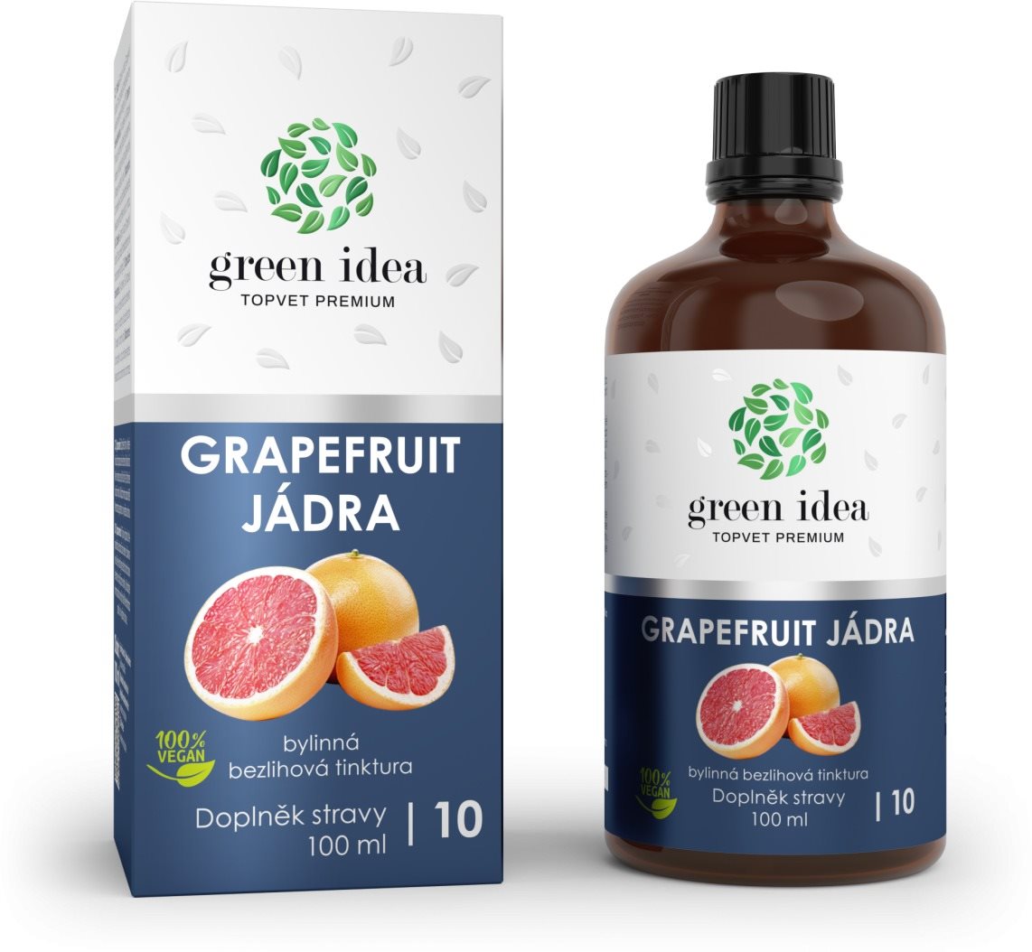 Grapefruit jadrá – bezliehová tinktúra Doplnok stravy