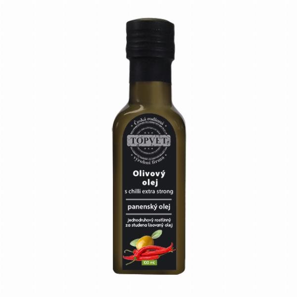 Olivový olej s chilli – extra silný Olej