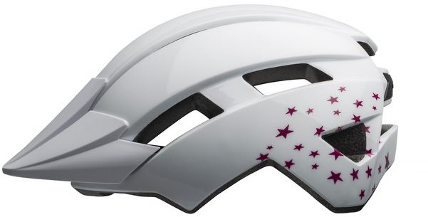 BELL Sidetrack II Child White Stars Prilba na bicykel