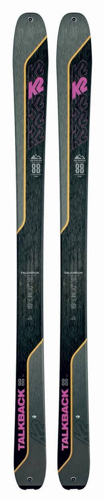 K2 Talkback 88 160 cm Skialpinistické lyže