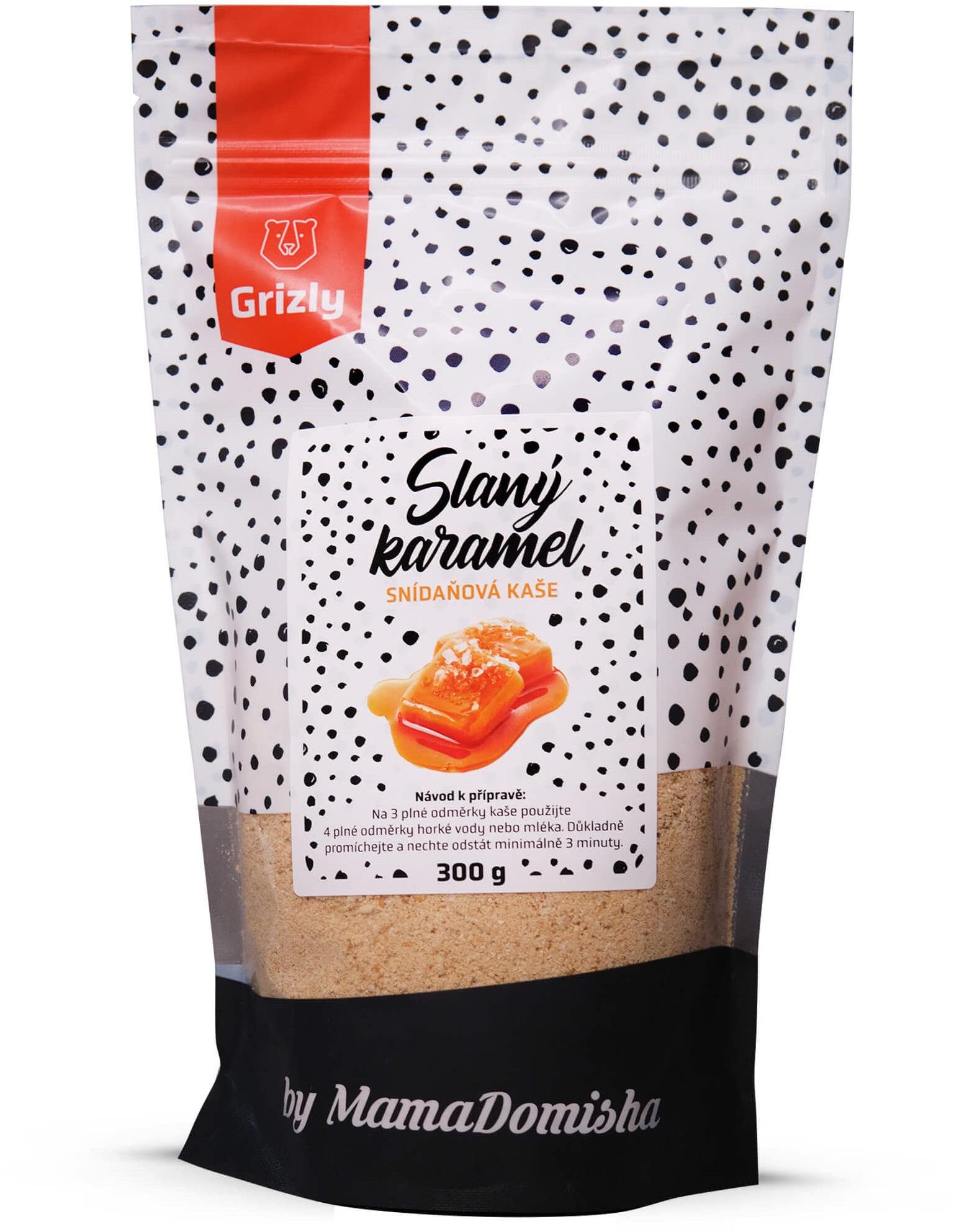 GRIZLY Kaše Slaný karemel by @mamadomisha 300 g Rýžová kaše