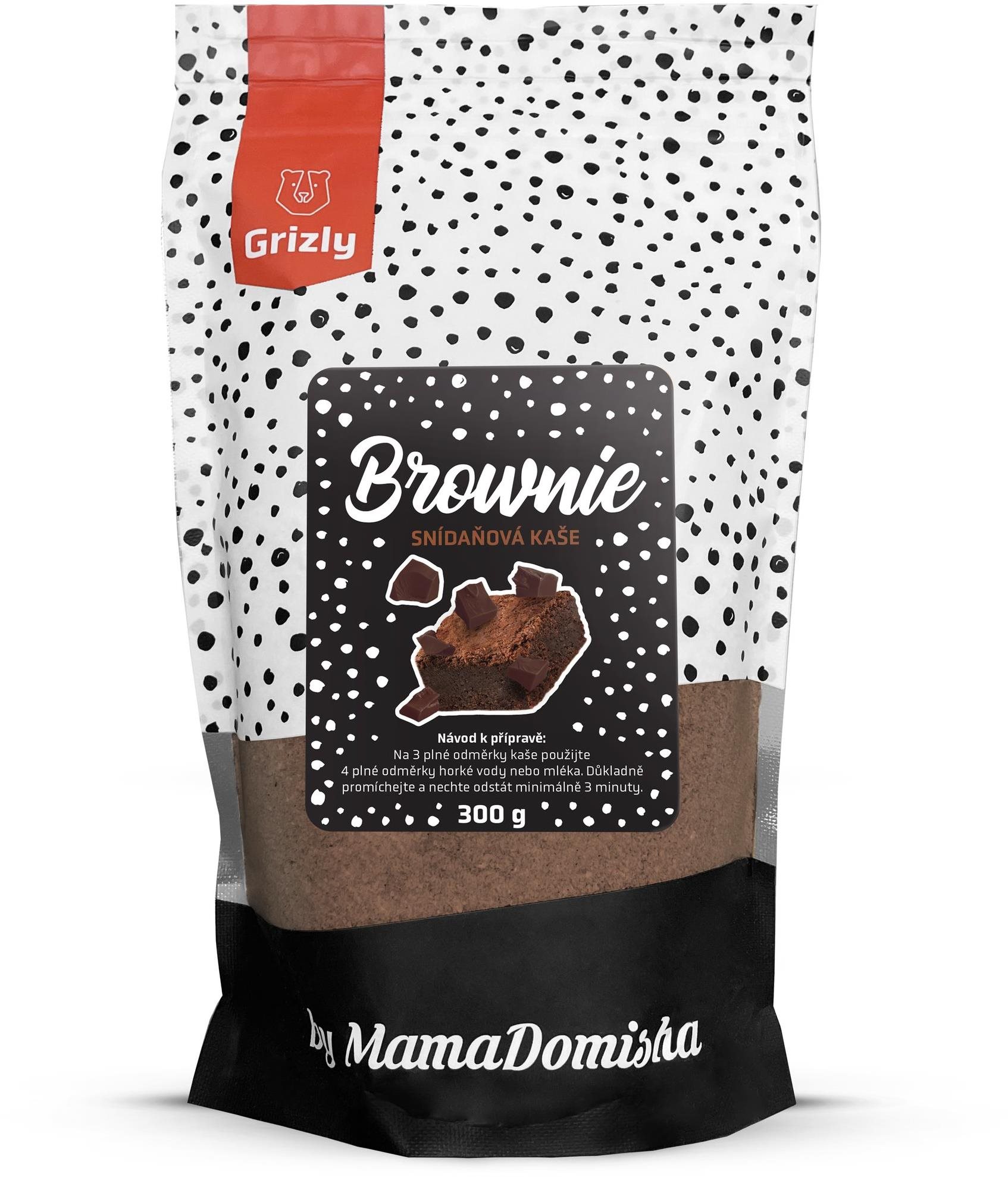 GRIZLY Kaše Brownie by @mamadomisha 300 g Rýžová kaše