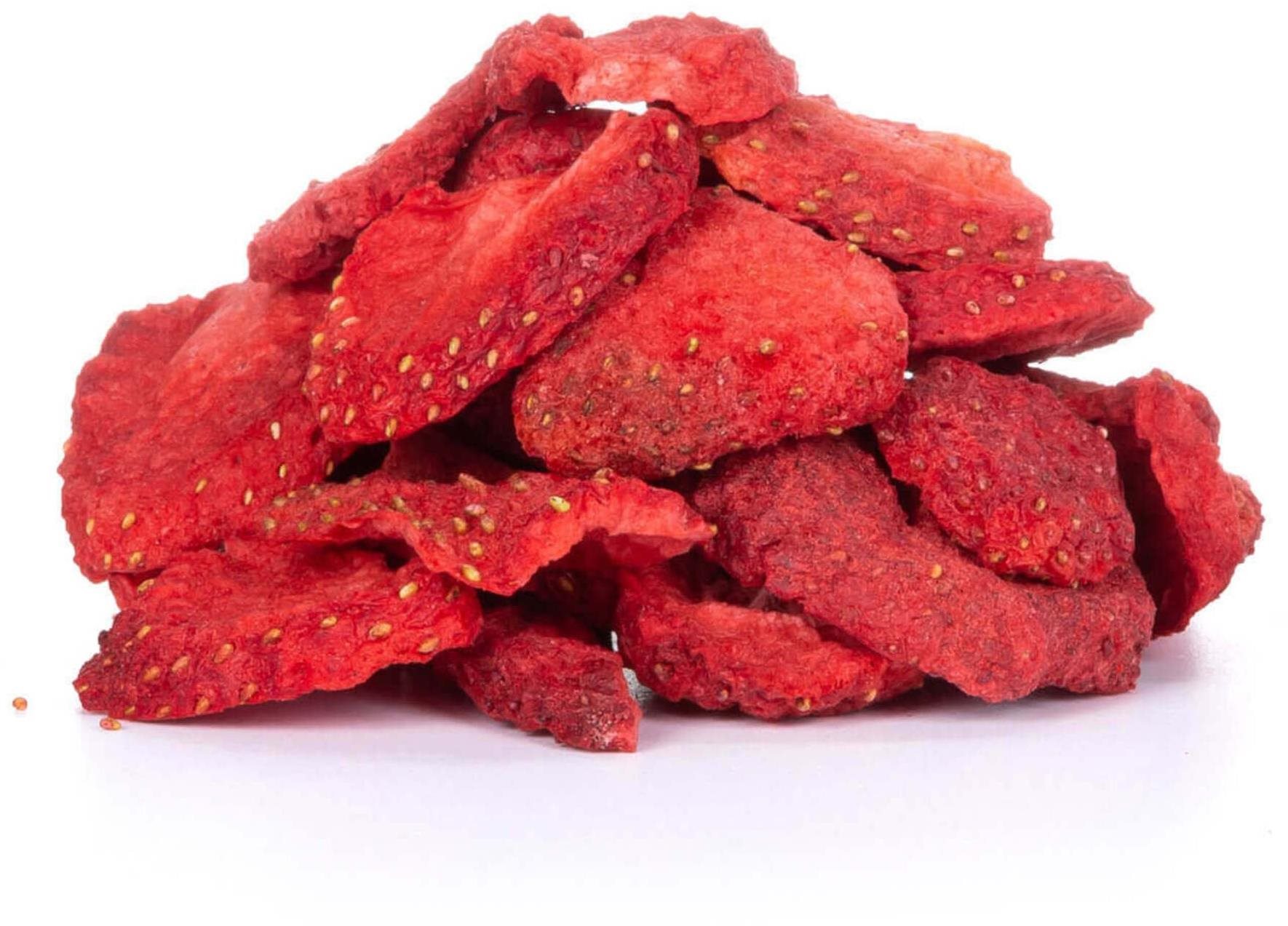 GRIZLY Jahody lyofilizované XXL 125 g Lyofilizované ovocie