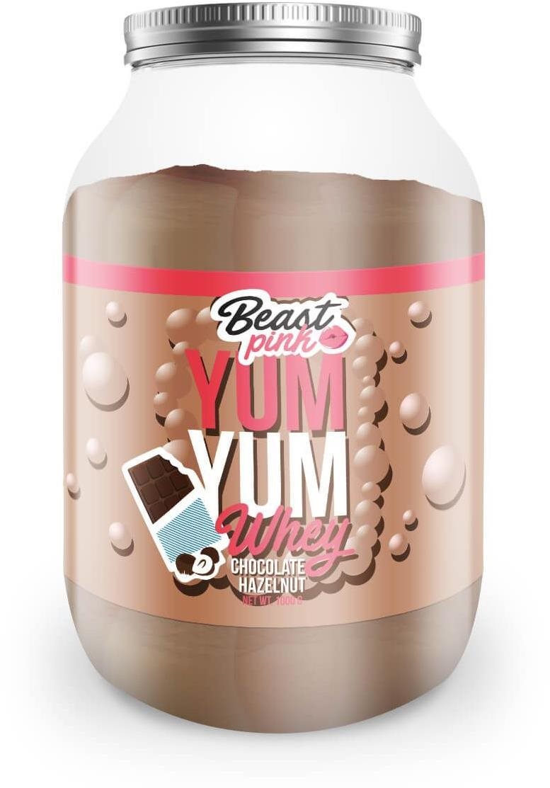 BeastPink Yum Yum Whey Protein 1000 g, chocolate hazelnut Protein