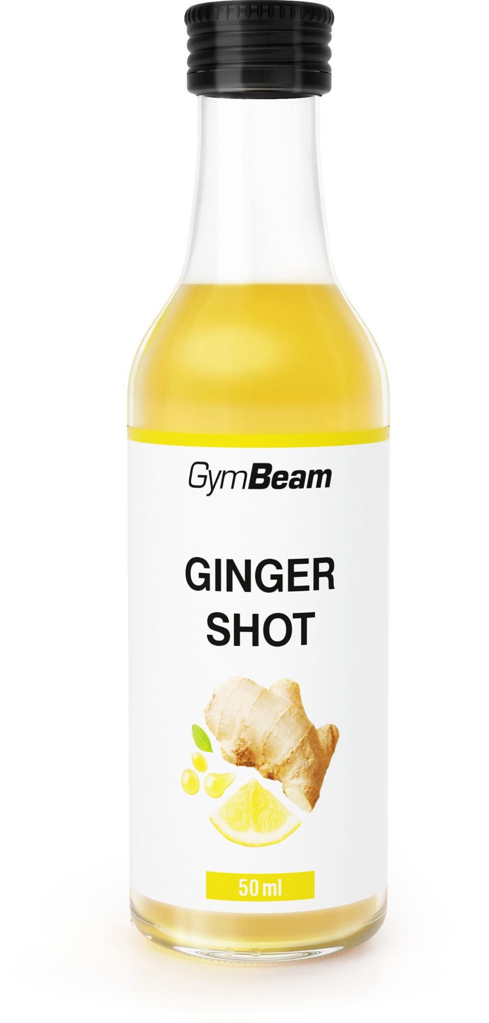 GymBeam Ginger Shot 50 ml Sportovní nápoj