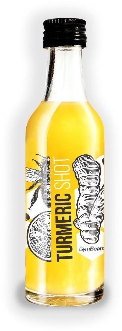 GymBeam Turmeric Shot 50 ml Sportovní nápoj